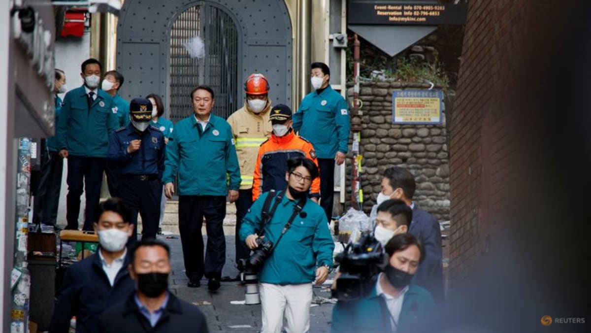 South Korea vows robust motion, strikes to quell anger over Halloween crush