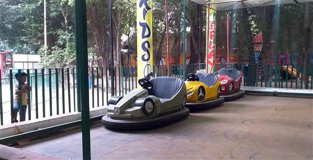 Buzz lacking at amusement park, courtesy poor repairs : The Tribune India