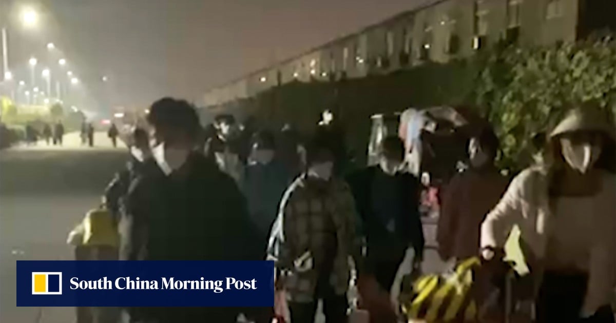 Violence erupts at Foxconn Zhengzhou plant as employees protest over advantages and Covid-19 controls at world’s largest iPhone manufacturing unit