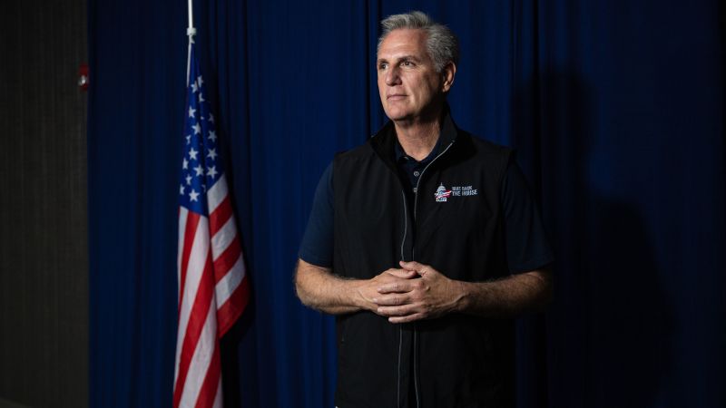 Kevin McCarthy outlines Republicans’ agenda days earlier than midterms