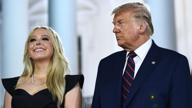 Tiffany Trump’s wedding ceremony assembles a household divided over its patriarch’s political future