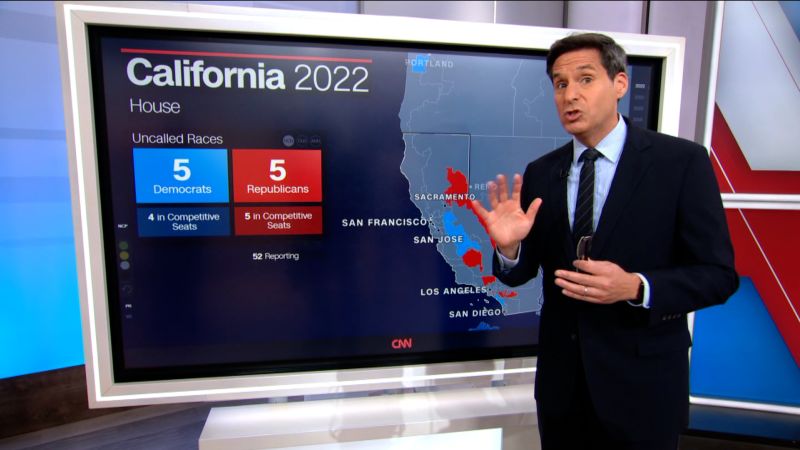 Magic wall: John Berman exhibits how California would possibly win GOP management of the Home – CNN