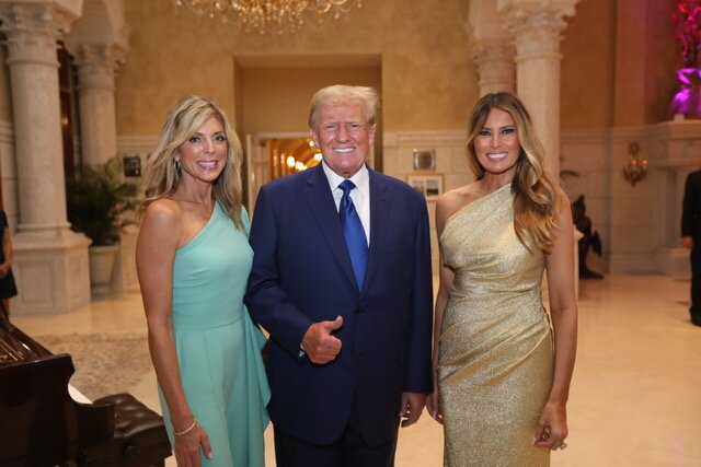 Marla Maples Reunites with Ex Donald Trump — and Melania — at Daughter Tiffany’s Rehearsal Dinner