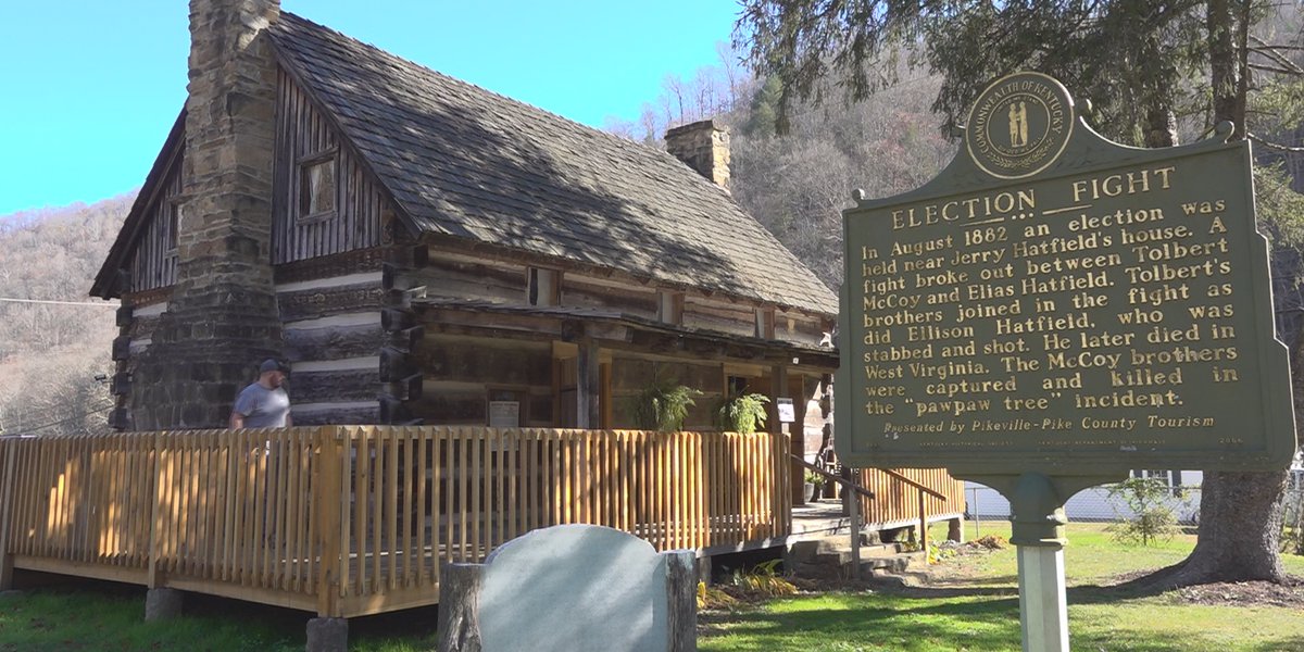 Hatfield & McCoy cabin opens door to politics for first time in 140 years