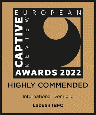 Labuan IBFC receives commendation as worldwide domicile on the European Captive Awards 2022