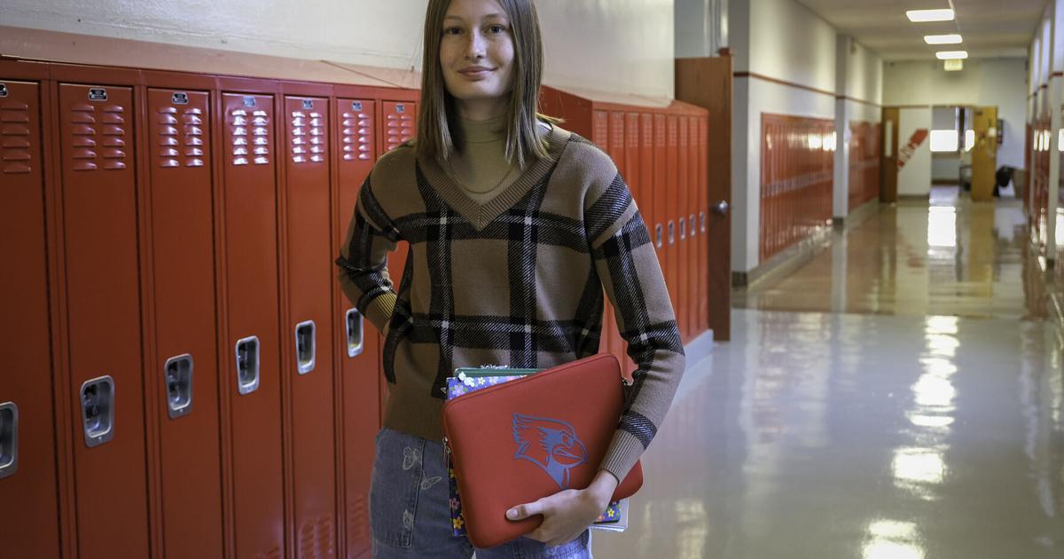 West Frankfort freshman adapts to American life-style, play fashion