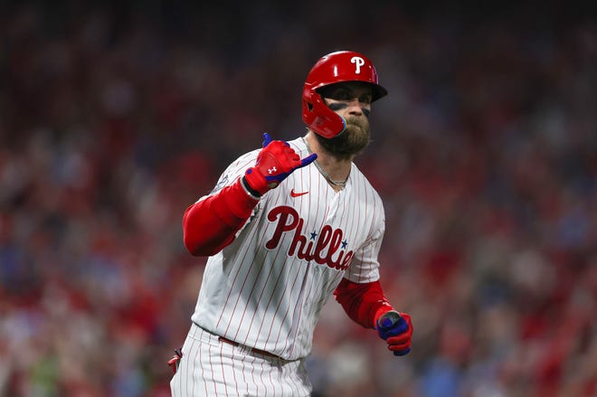 Phillies make historical past, Bryce Harper kicks off Sport 3 residence run barrage