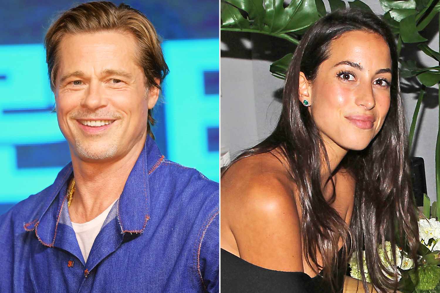 Brad Pitt and Ines de Ramon Noticed with Cindy Crawford, Rande Gerber