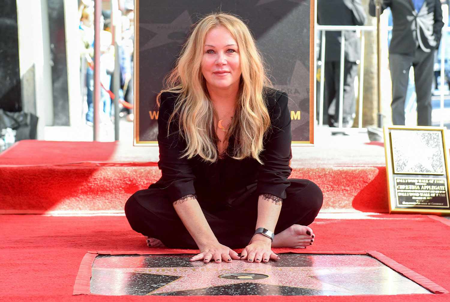 Christina Applegate Tears Up Throughout Hollywood Stroll of Fame Speech