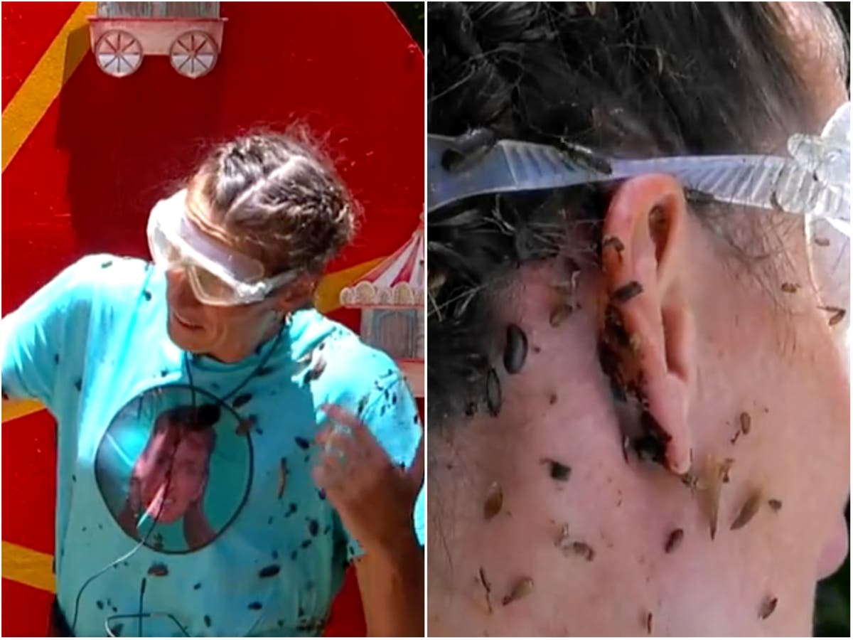 I’m a Celeb’s Jill Scott seen by medic after cockroach lodges itself in her ear