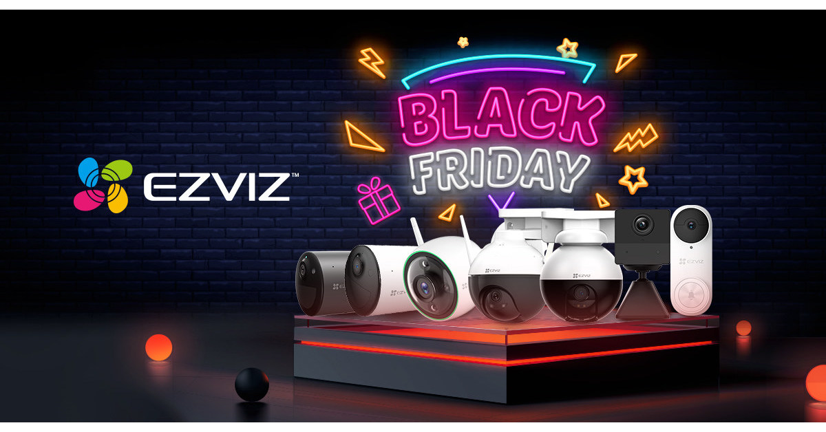 EZVIZ reveals long-waited Black Friday 2022 offers on its fashionable house safety merchandise