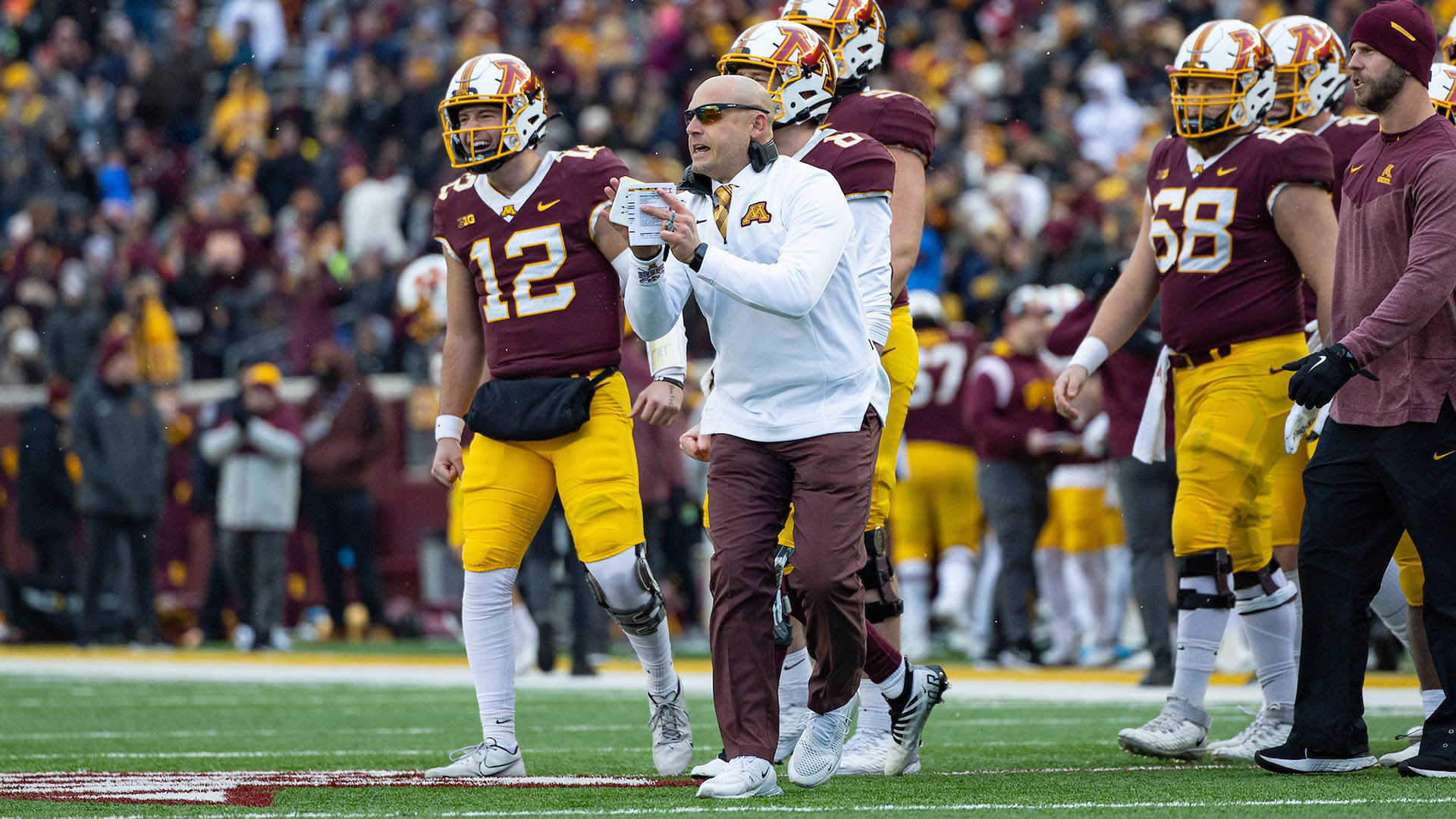 Coach Fleck Previews Dwelling Finale Towards Iowa – GopherSports.com