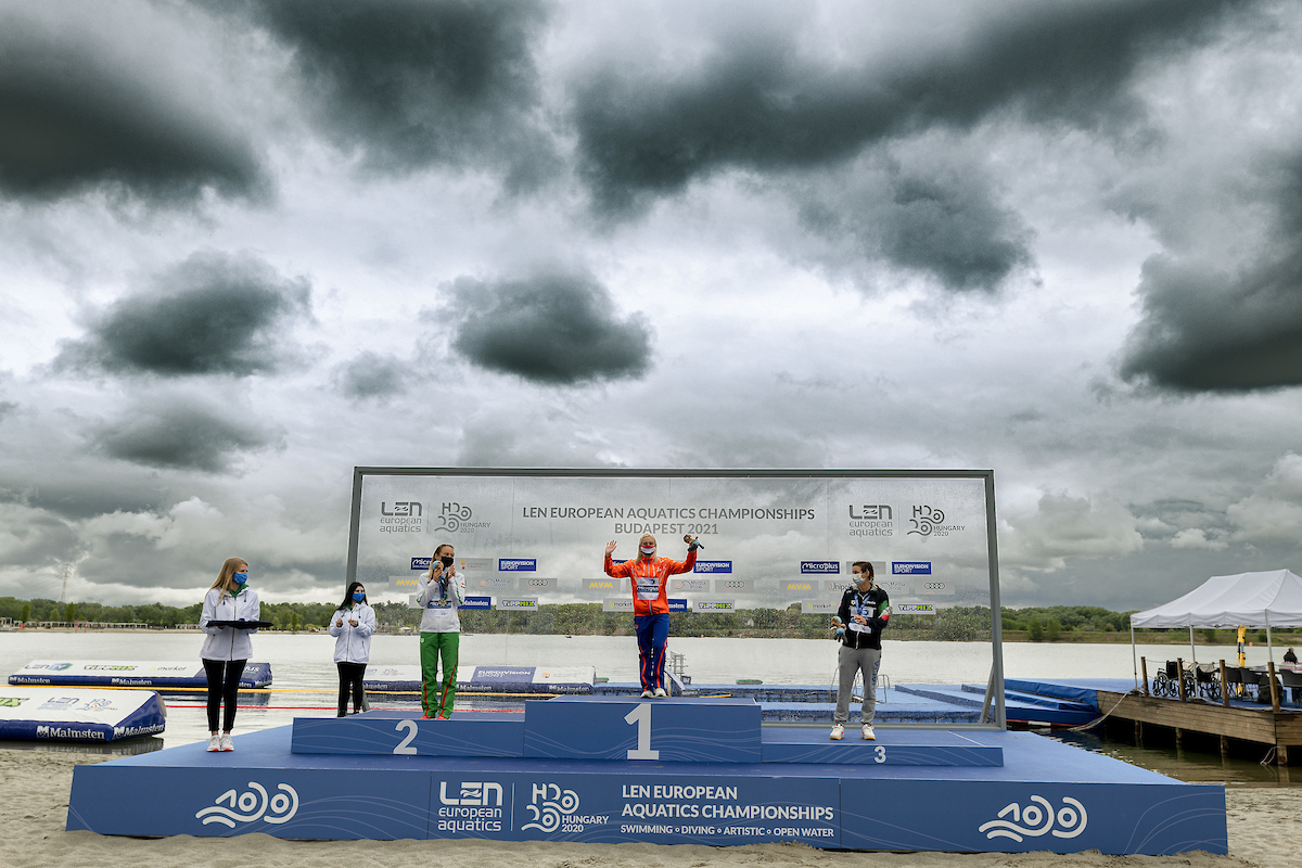 LEN Awards Medals from 25k Open Water Race at Euros, Varieties New Technical Committee