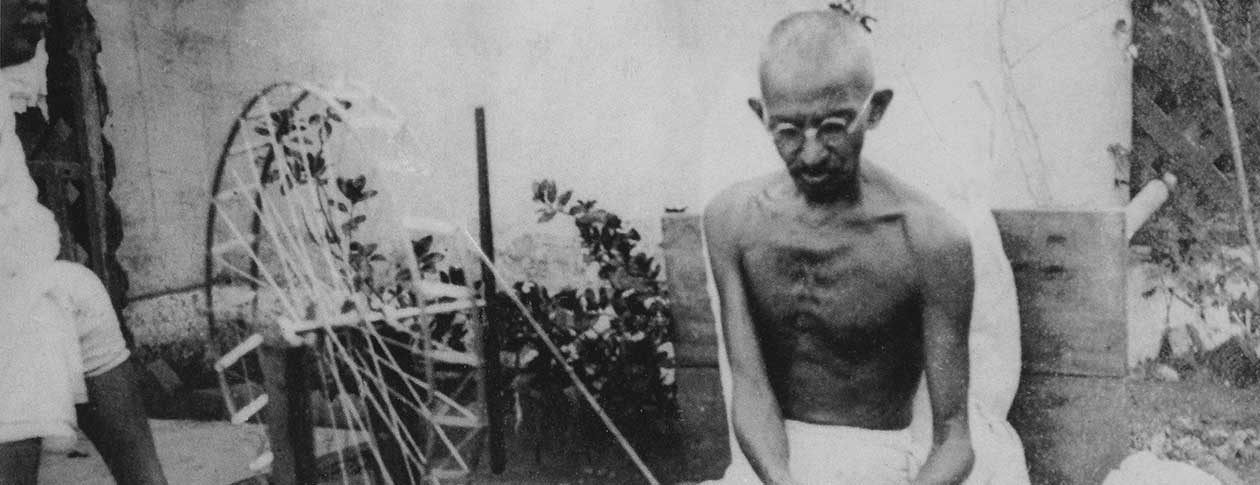 Gandhi weaves: lyrical magnificence in Mahatma Gandhi’s writing