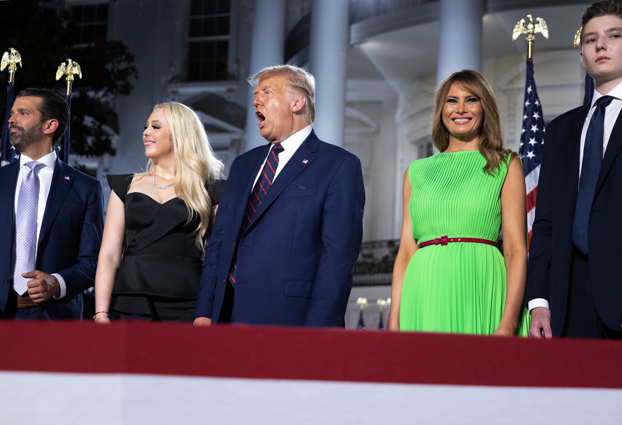 Donald Trump Threatens Groom, Dances to the Beatles at Daughter Tiffany’s Wedding ceremony