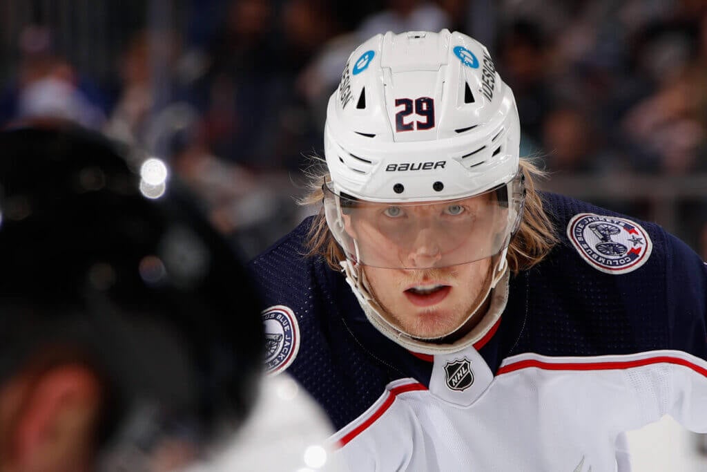 Blue Jackets winger Patrik Laine’s most fascinating elements: The shot, the fashion, the self