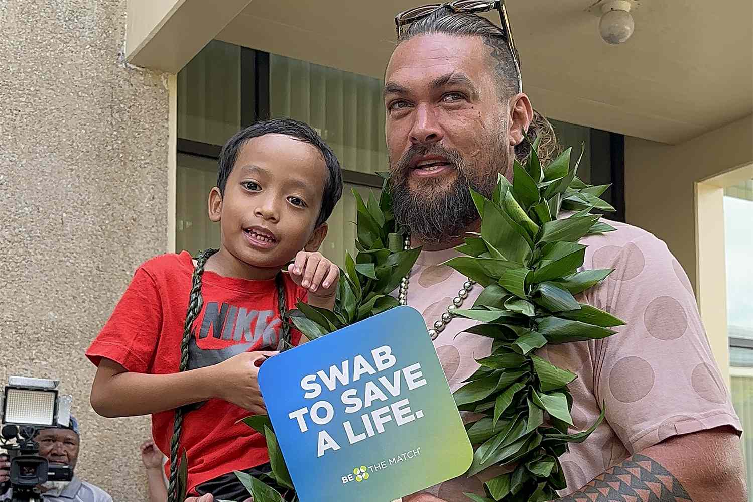 Jason Momoa Makes Impassioned Plea to Assist Boy Discover Bone Marrow Match