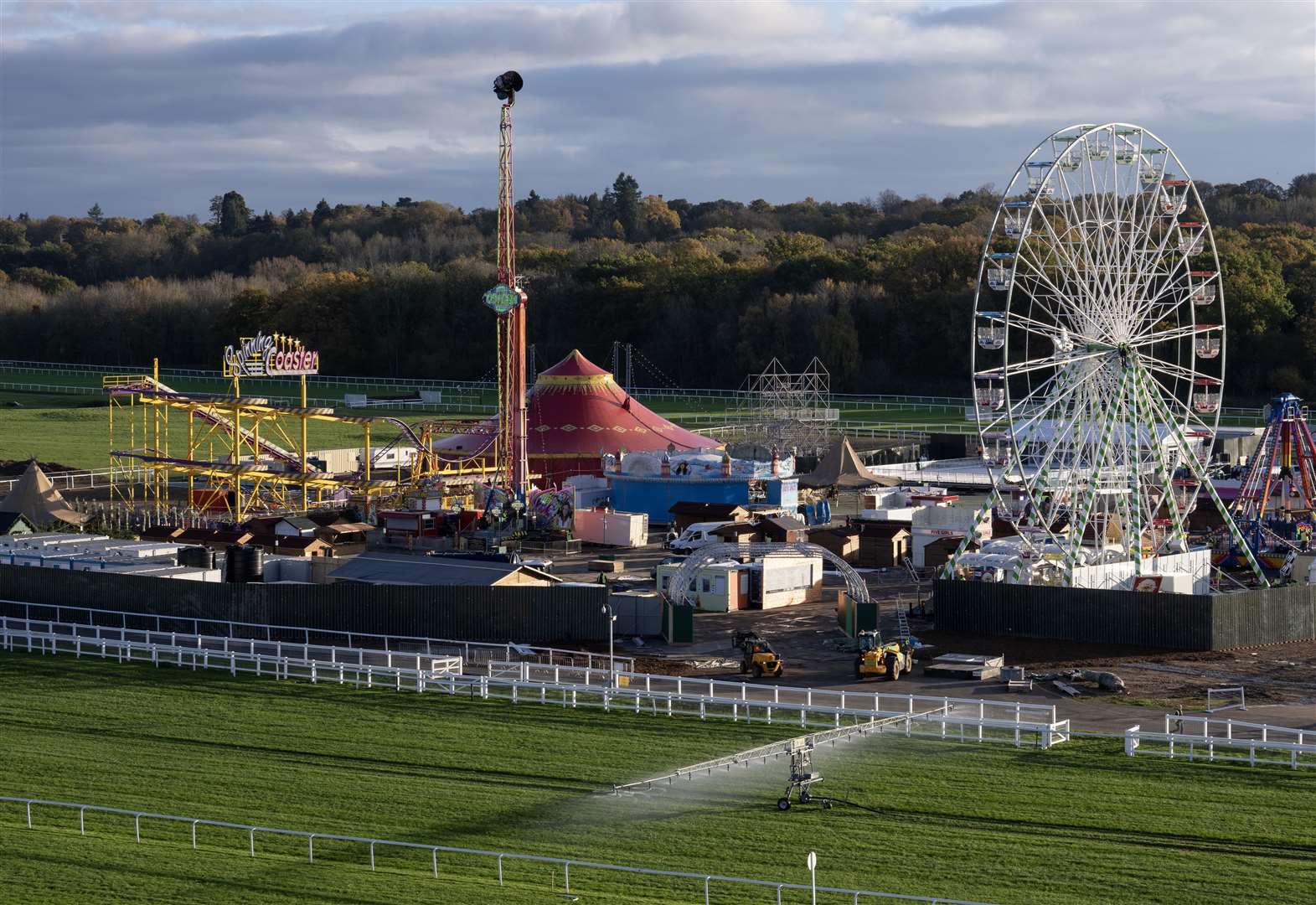 The Nice Christmas Carnival begins on Sunday at Newbury Racecourse