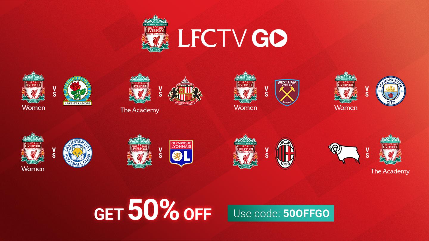 Liverpool FC — Eight stay video games developing on LFCTV GO