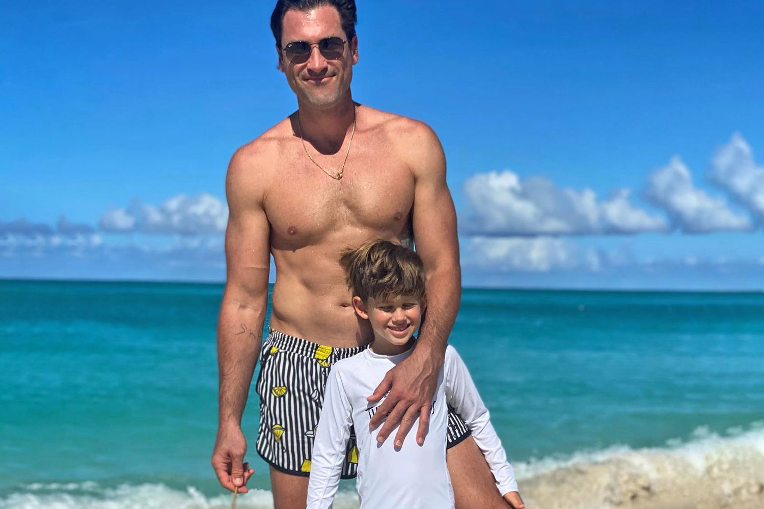 Maks Chmerkovskiy Displays on Fatherhood in Candy Photograph with Son Shai