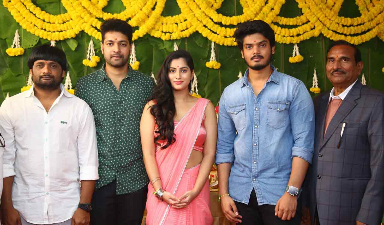 Dandamudi Field Workplace, Sai Sravanthi Motion pictures launch Manufacturing No. 2; Karthik Raju, Twarita Nagar to be lead pair 