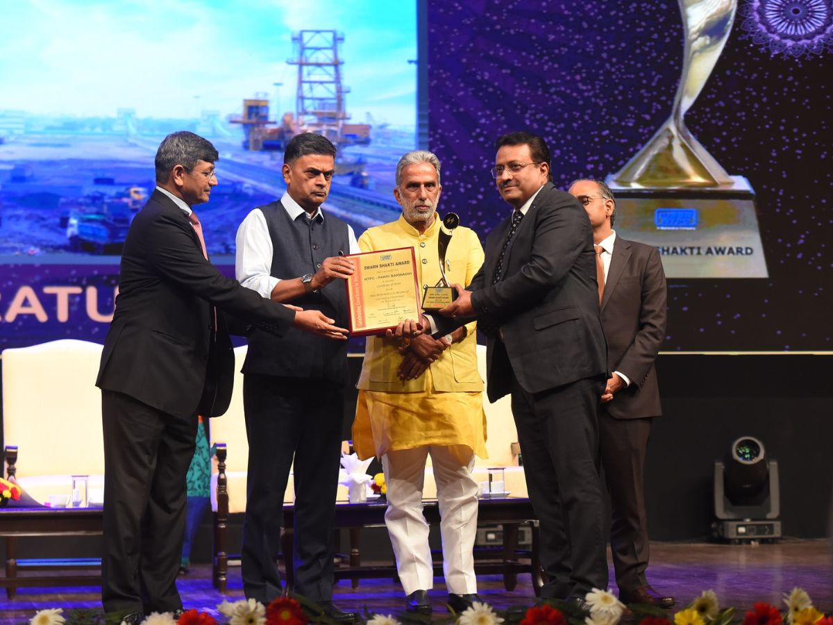 NTPC Coal Mining Tasks luggage Swarn Shakti Awards