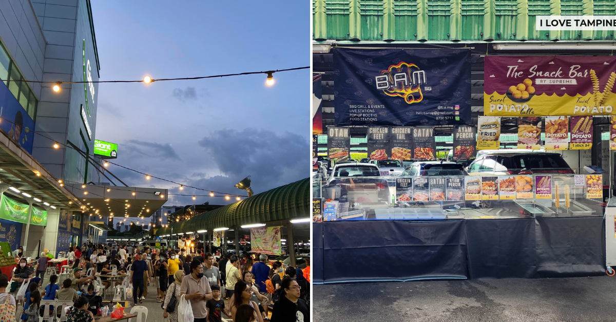 Big Hypermarket Tampines Now Having Pasar Malam With Over 20 Meals Stalls, Claw Machines & Carnival Video games Until Dec 4!