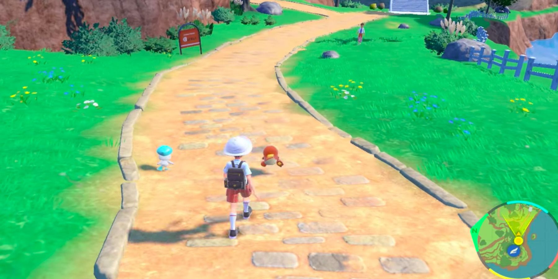 Pokemon Scarlet and Violet NPC Phases Out of Existence Thanos-Type