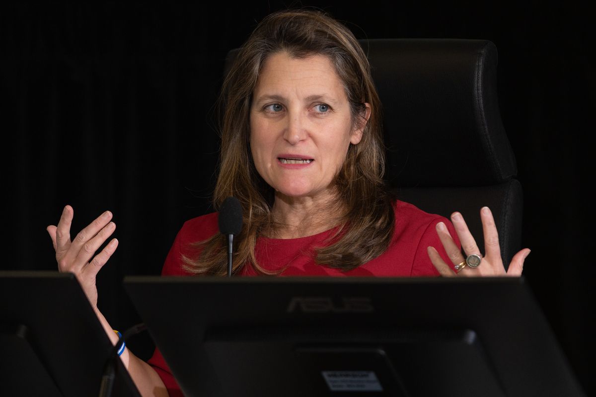 Politics Briefing: Financial institution CEOs warned Freeland about risk to Canada’s popularity throughout convoy protests