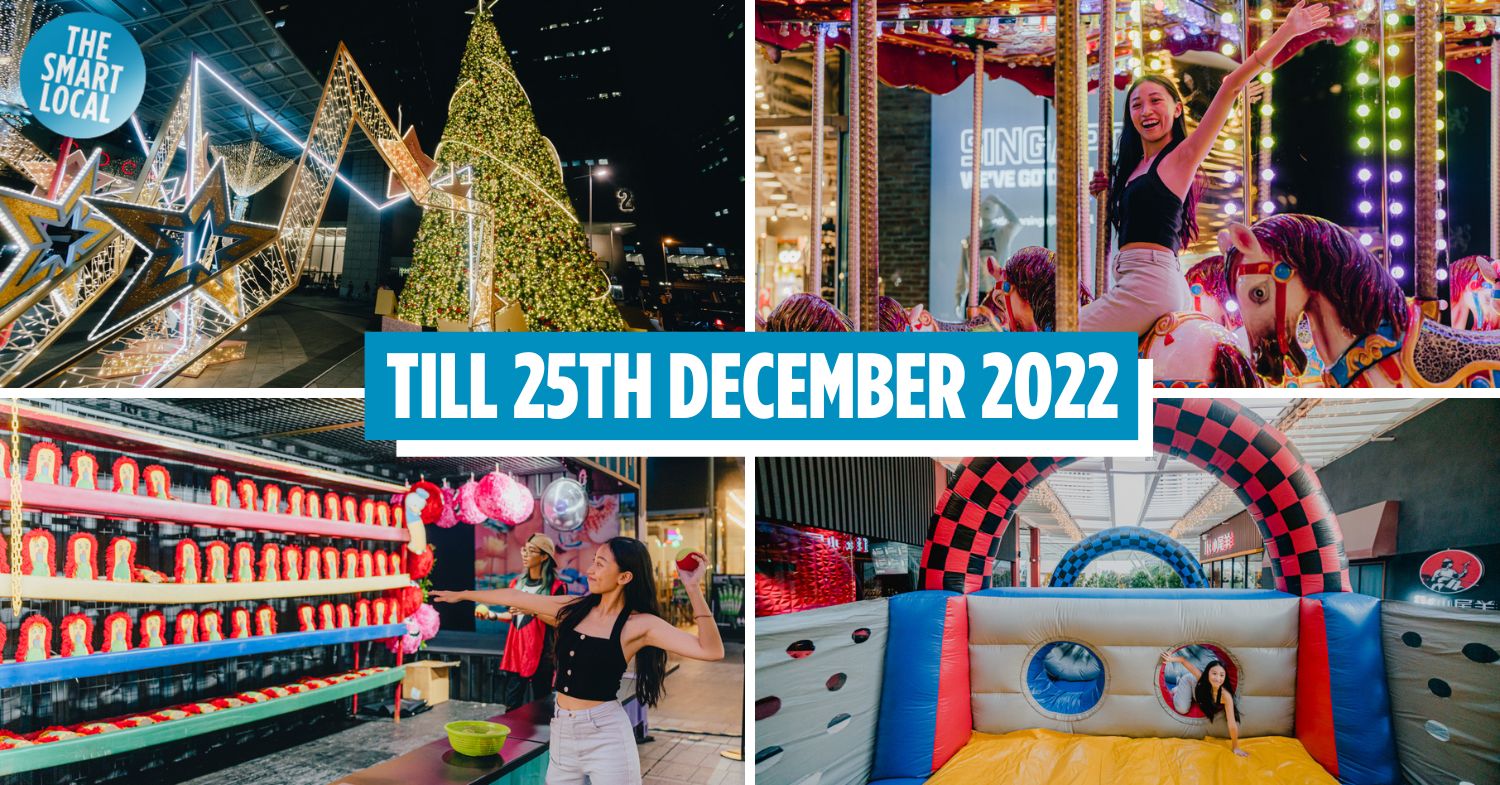 Suntec Metropolis’s Christmas 2022 Has Carnival, Mild Installations & Freebies