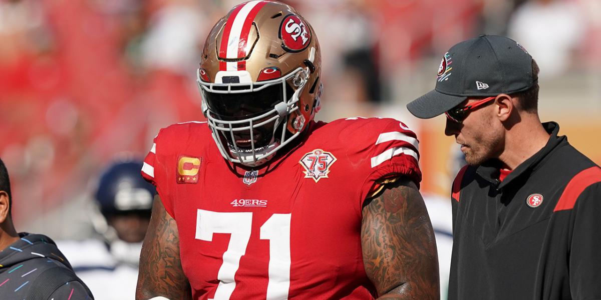 49ers’ Trent Williams baffled by ‘nonsense’ play-tipping accusations