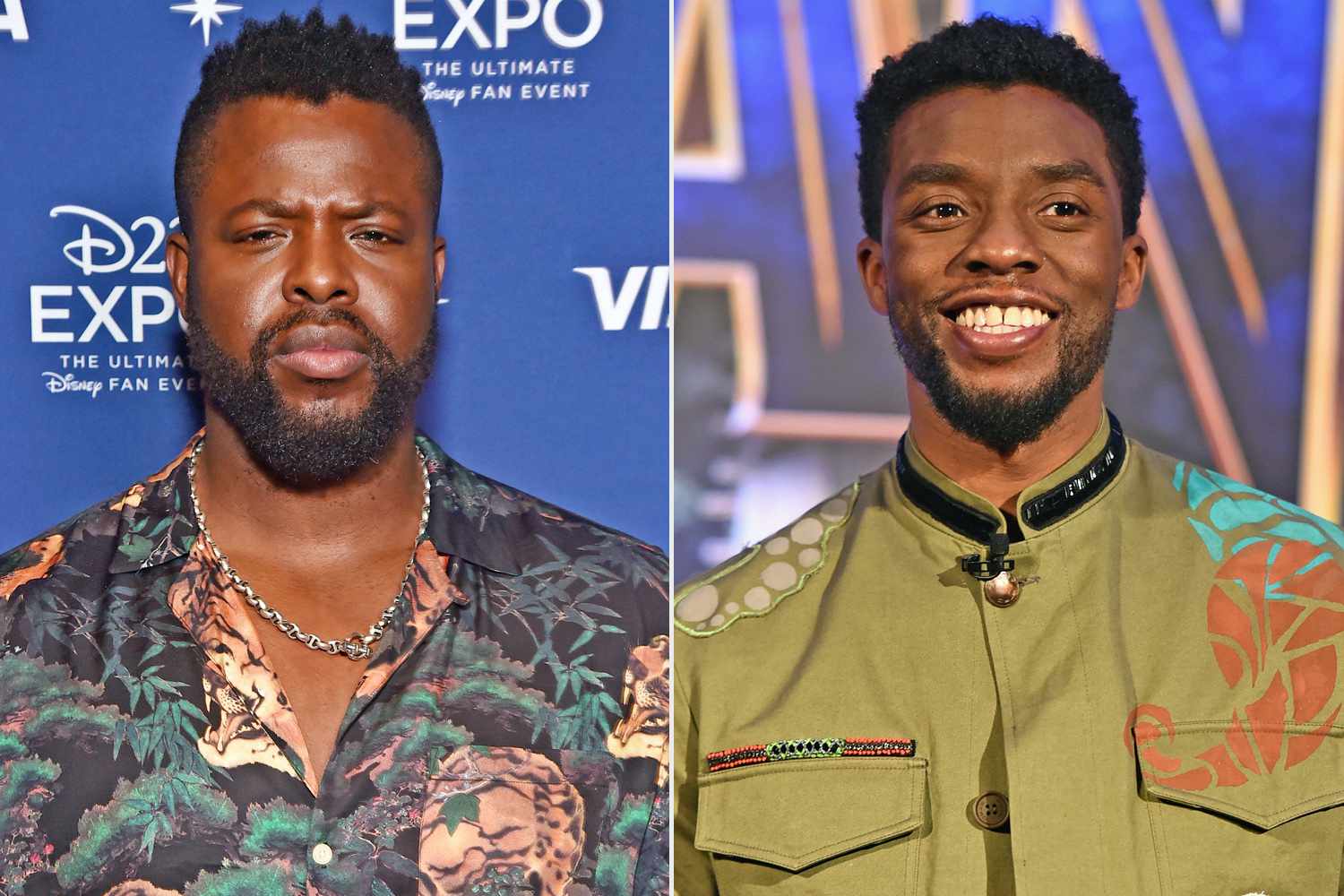 Winston Duke’s Pants Cut up Open Whereas Wrestling with Chadwick Boseman