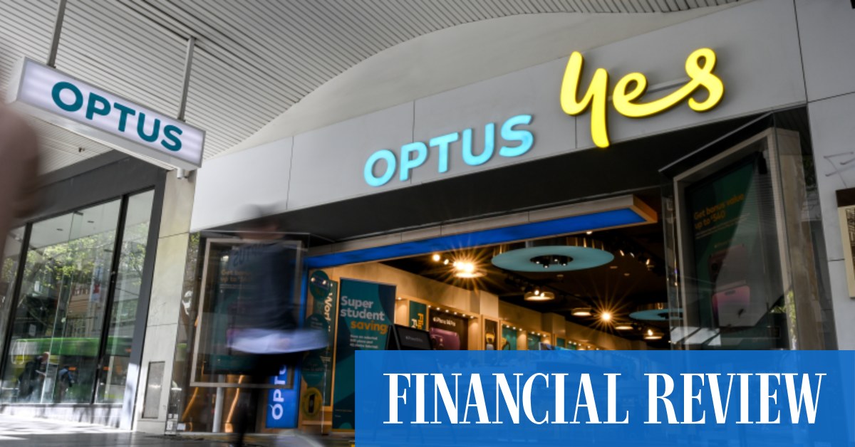 Singtel books  billion Optus writedown on financial slowdown