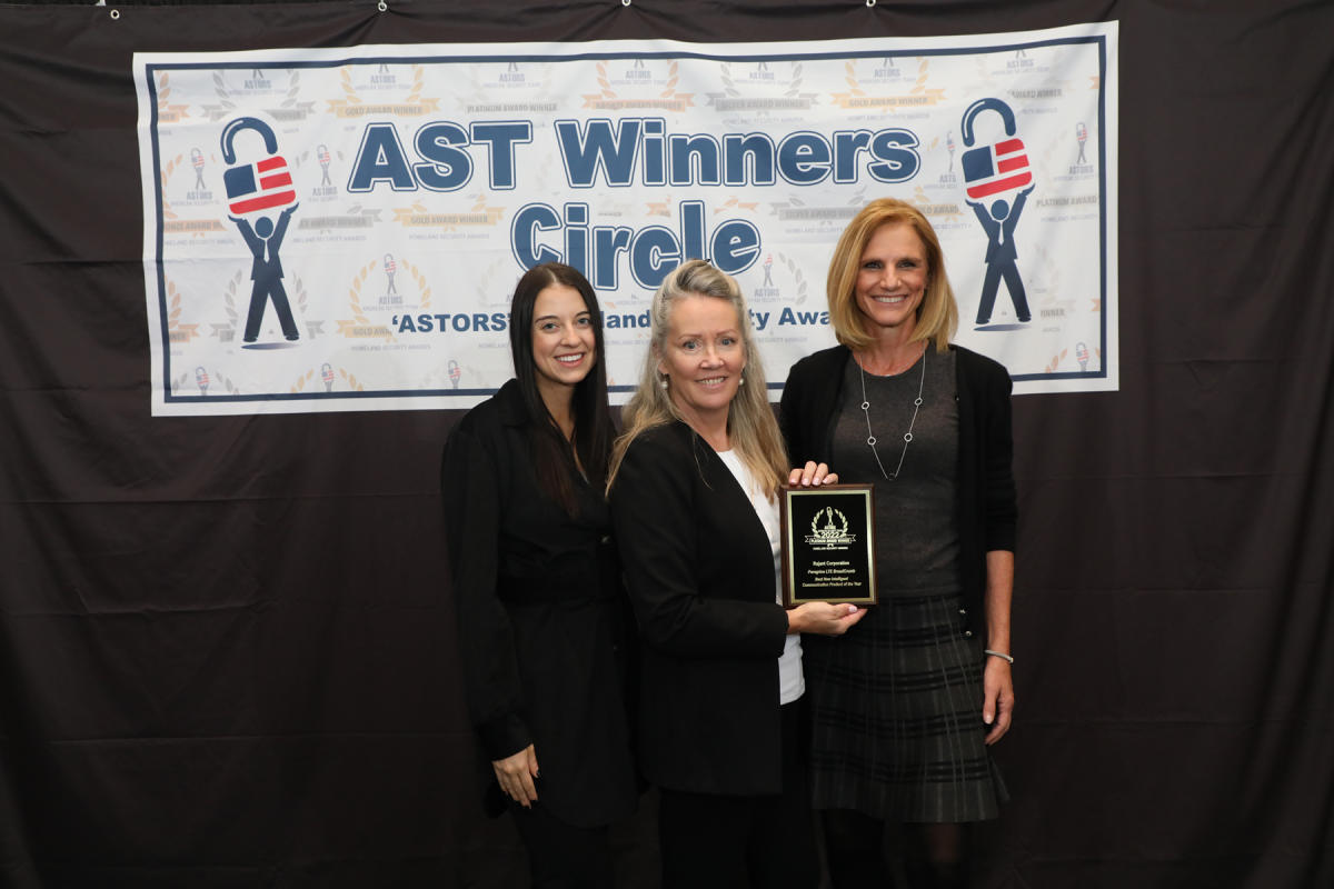 RAJANT WINS THREE 2022 PLATINUM HOMELAND SECURITY ASTORS’ AWARDS FROM AMERICAN SECURITY TODAY