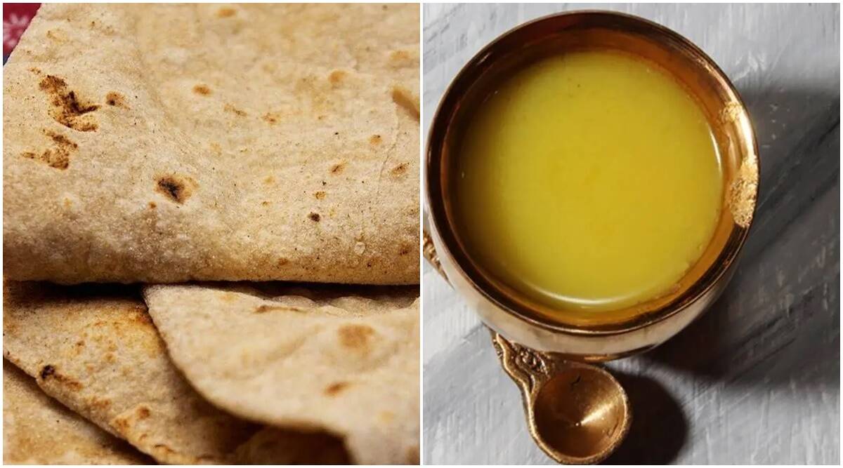 Do you have to apply ghee on chapati? Is it wholesome?