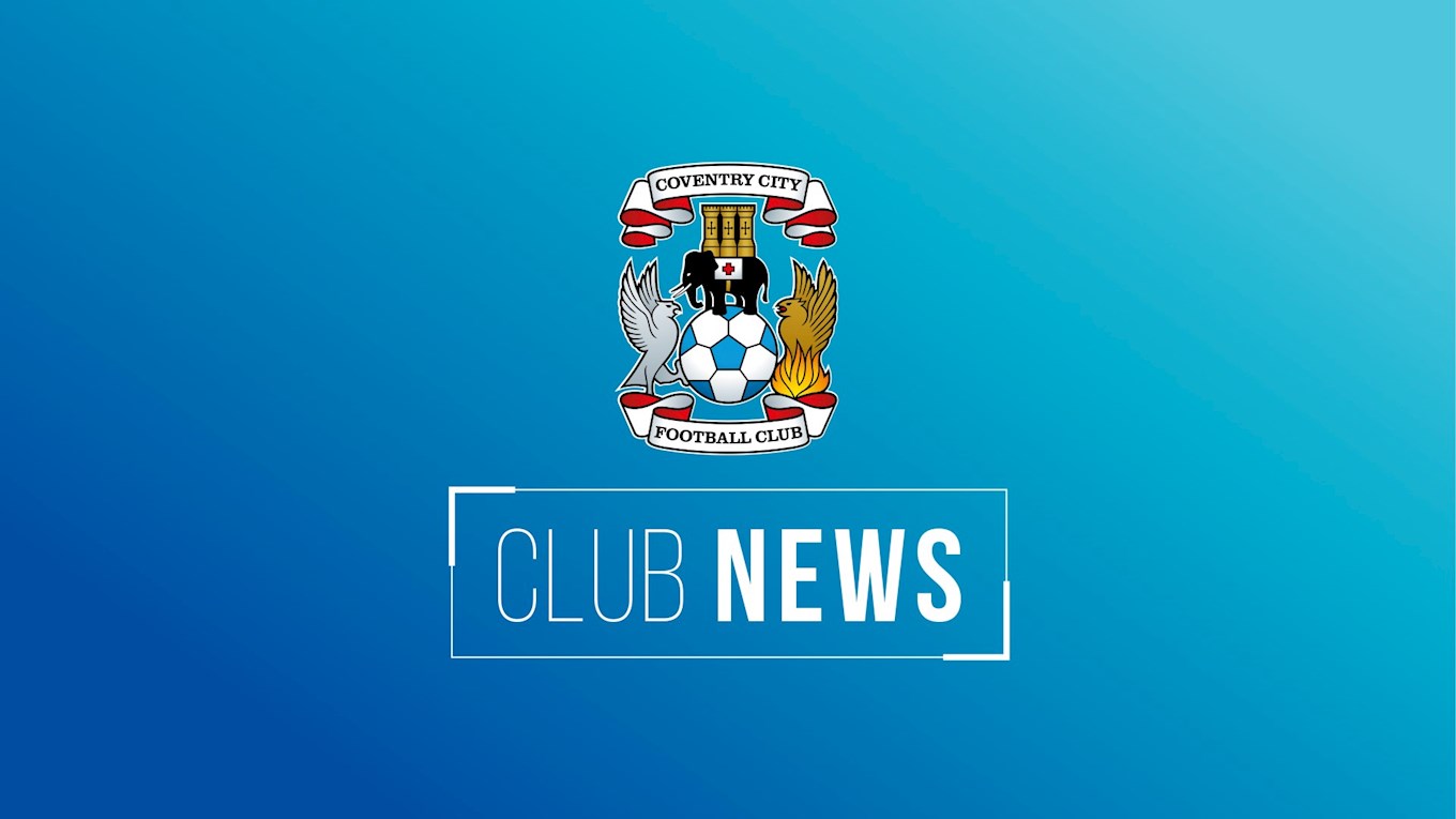 NEWS: Coventry Metropolis in pressing discussions relating to Membership Store & On-line Retailer – Information