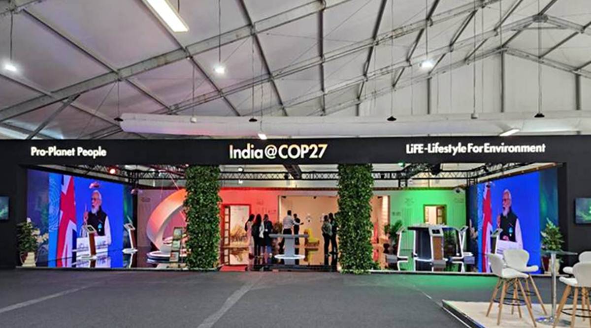 At India’s COP27 pavilion, a bid for climate-friendly, sustainable way of life