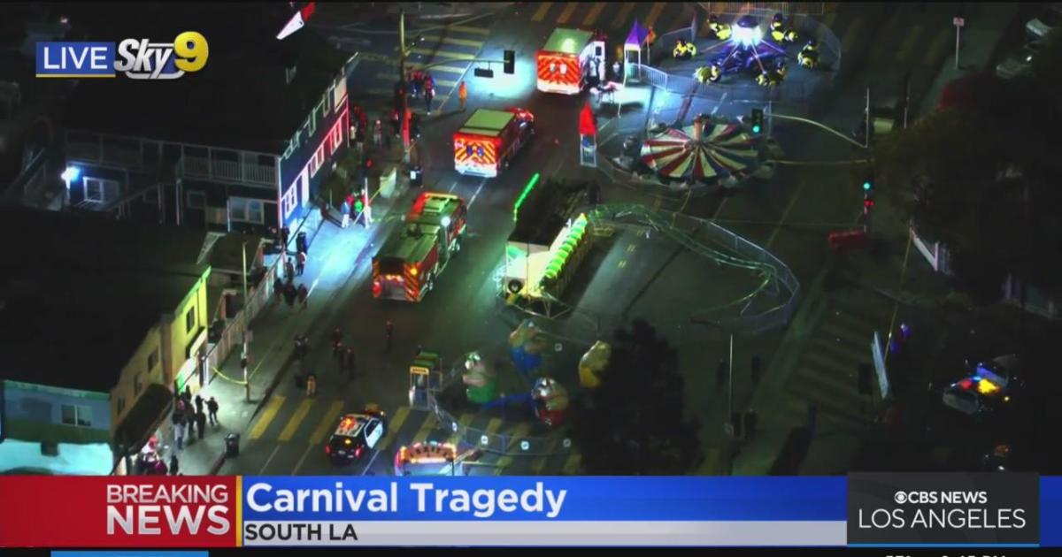 6 folks hospitalized after driver rams by carnival barricade in South LA