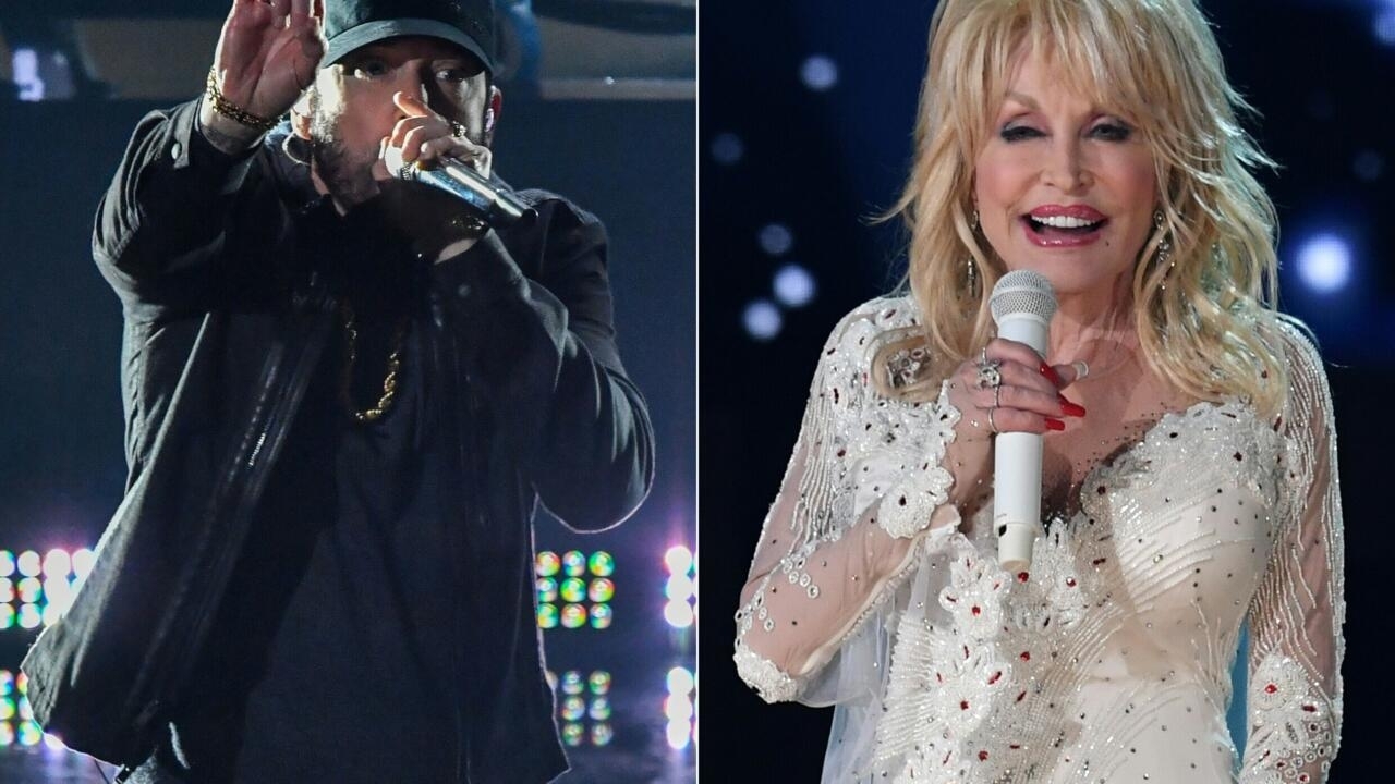 Music world set to have a good time Dolly Parton, Eminem at Rock Corridor of Fame