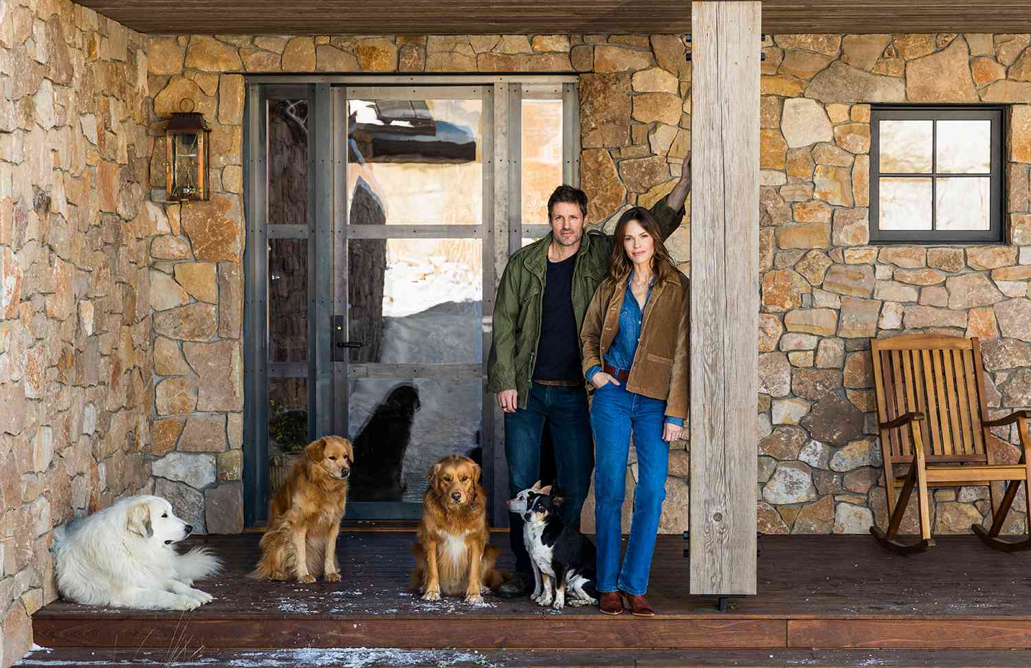 Hilary Swank Reveals Off Her Spacious Colorado Mountain Home