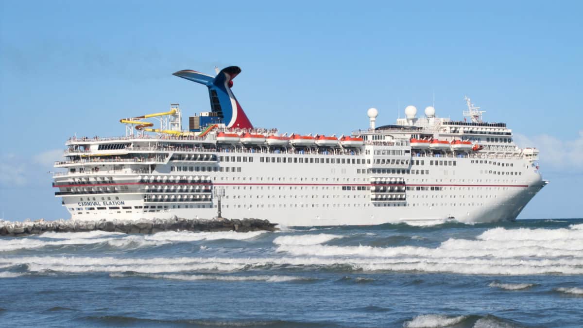 Two Carnival Cruise Ships Rerouted for Tropical Storm Nicole