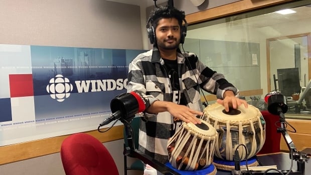 This tabla participant is drumming a few of music’s prime hits for keen Windsor audiences