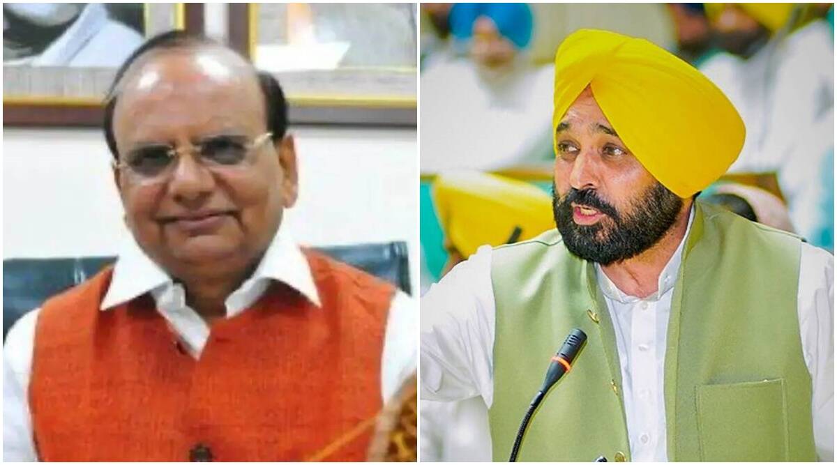 Delhi L-G V Okay Saxena writes to Punjab CM on stubble burning in state; Bhagwant Mann says doing politics