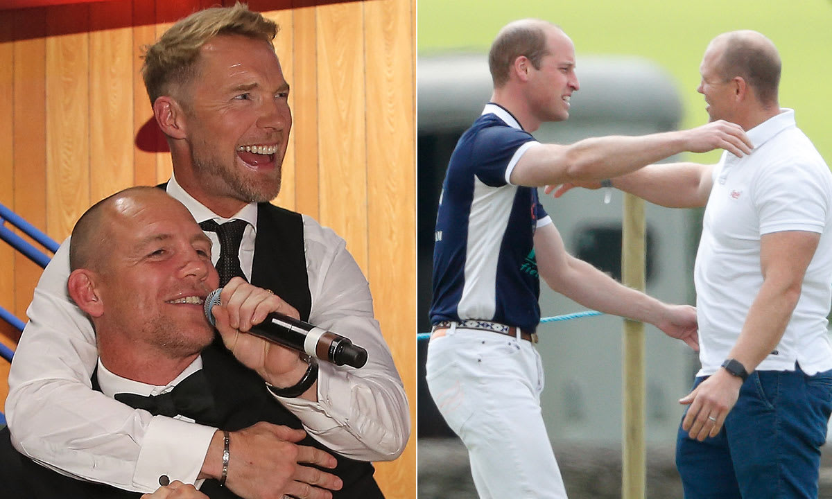 I am A Celeb star Mike Tindall’s closest pals – Prince William, James Haskell and extra