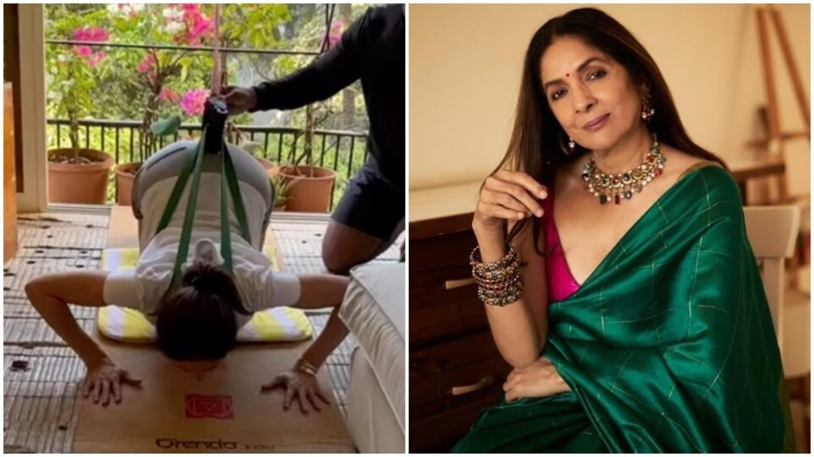 Neena Gupta reveals off morning exercise routine and practises Knee Push-Ups. Watch inspiring video | Well being