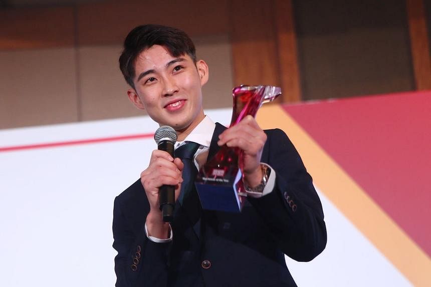 Loh Kean Yew wins his first Sportsman of the 12 months award