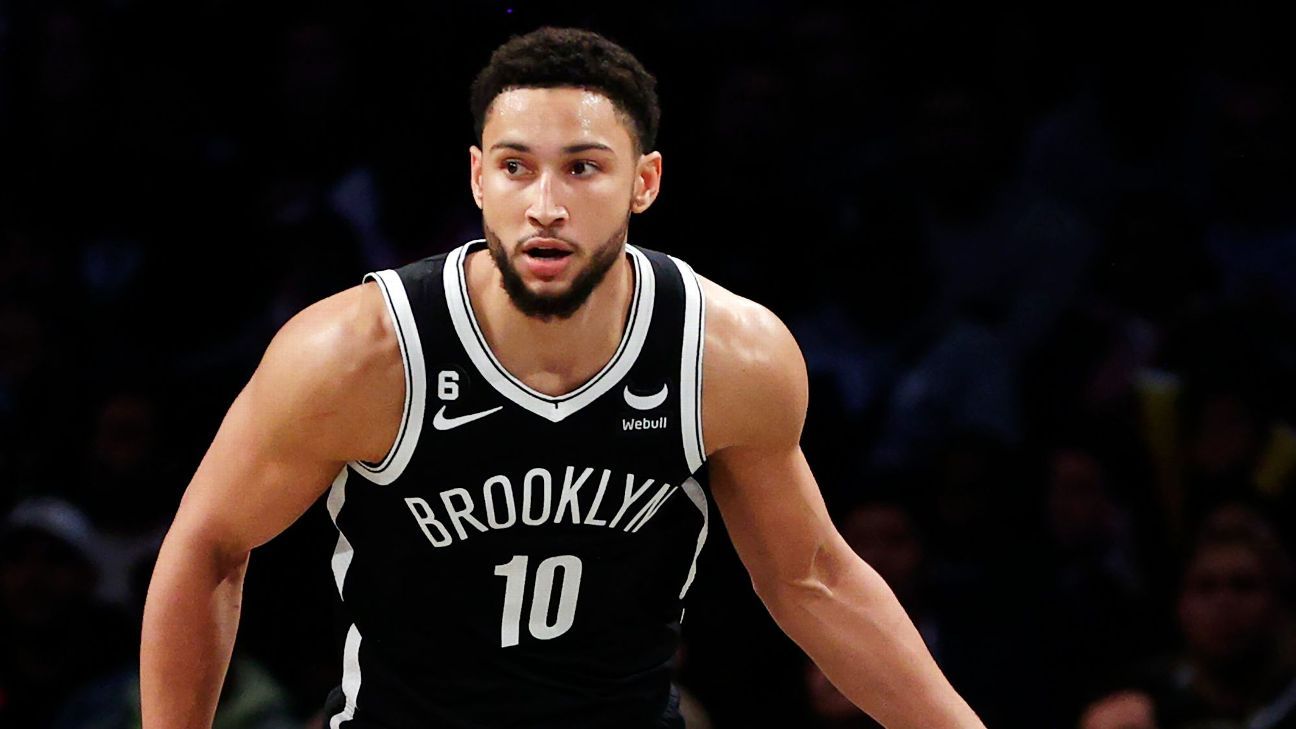 Nets’ Ben Simmons out at the very least 2 extra video games with sore knee