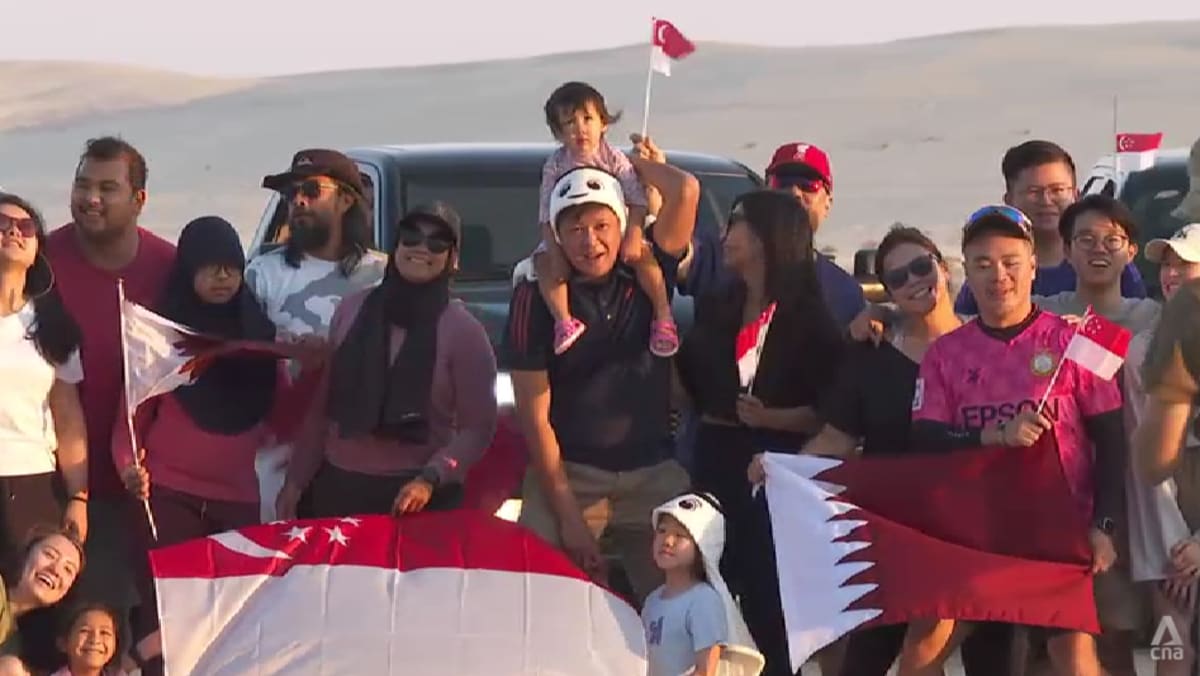 Singaporeans in Qatar bond over dune bashing within the desert throughout weekends