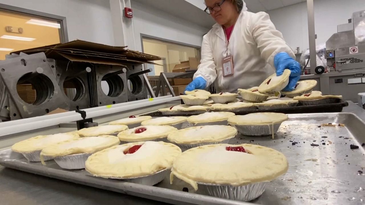 Employees at Particular Contact Bakery make 1 million pies per 12 months