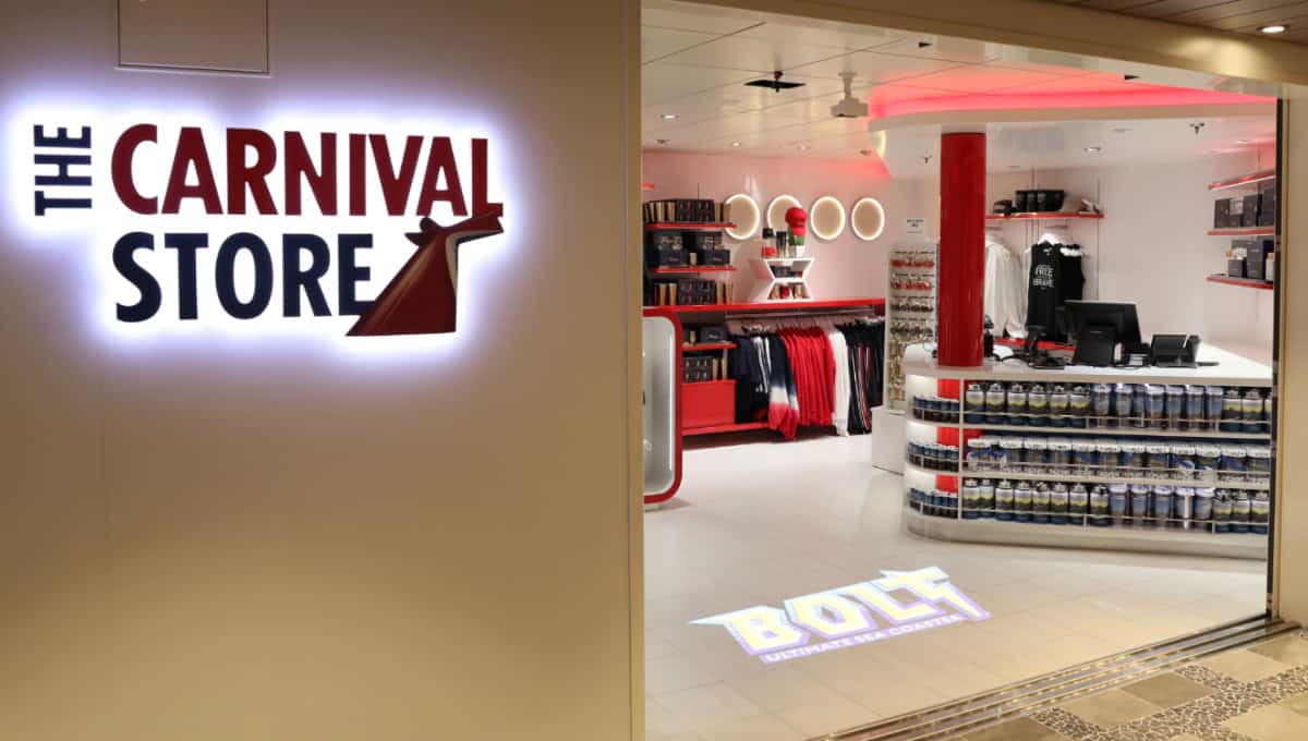 Carnival Celebration Provides Most Expansive Retail Within the Fleet